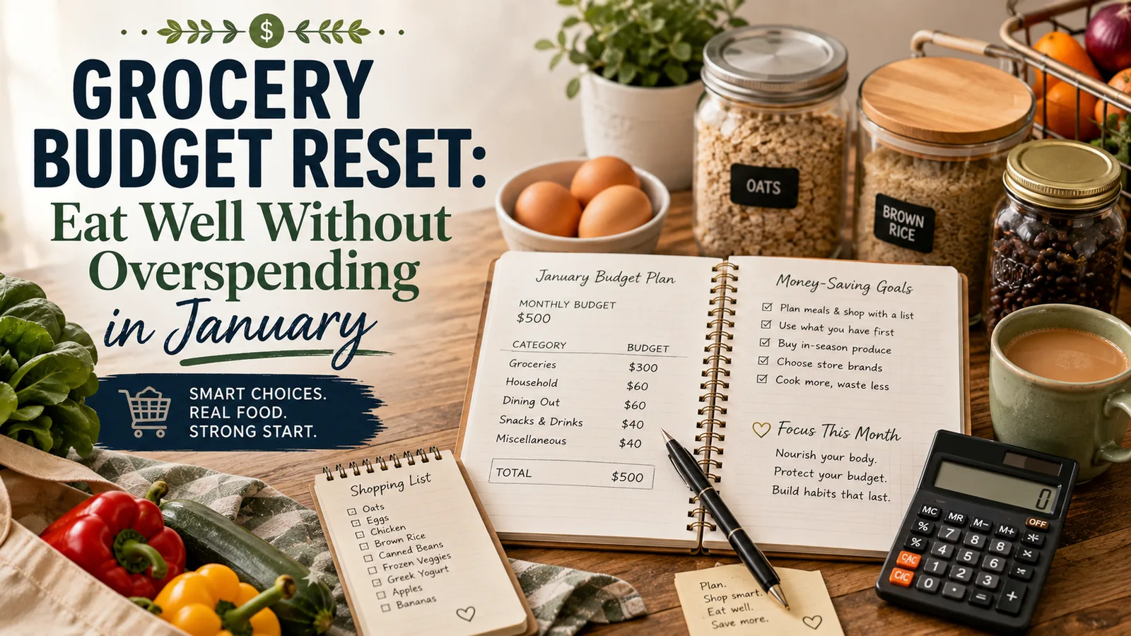 Grocery Budget Reset: Eat Well Without Overspending in January